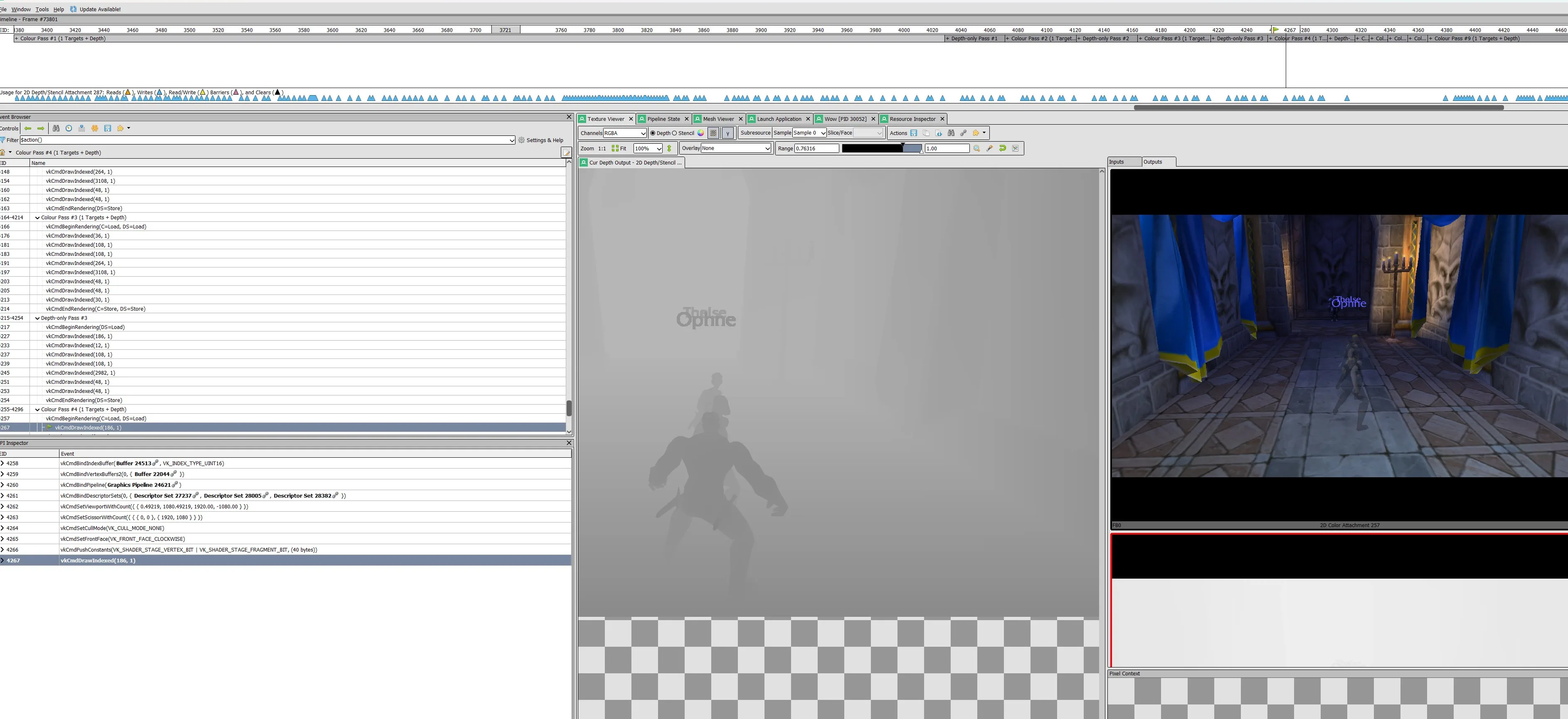RenderDoc debugging setup